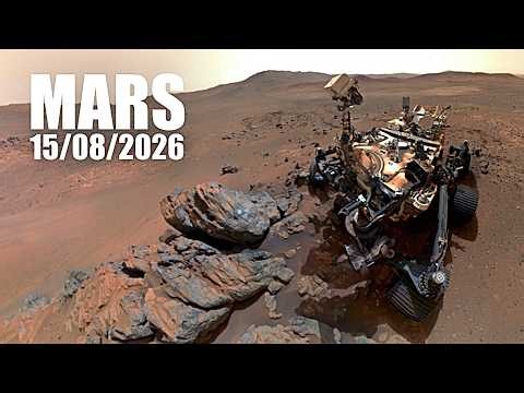 Perseverance and Curiosity on MARS in 4K | 15/08/2026 | Where Martian water exists today?
