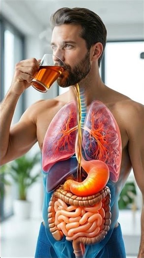 What REALLY Happens to Tea Inside the Digestive System | 3D Anatomy View