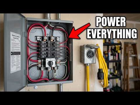 How to Power Your ENTIRE House With a Generator (Full Cost & Setup)