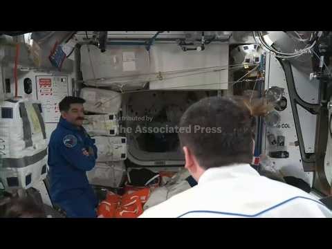 Astronauts arrive at International Space Station on quickest US express flight yet