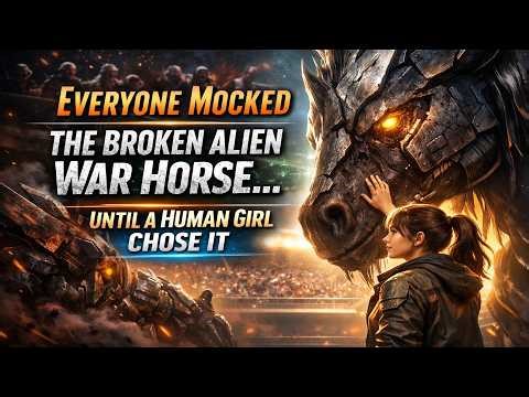 Everyone Mocked the Broken Alien War Horse… Until a Human Girl Chose It |HFY| SCI FI