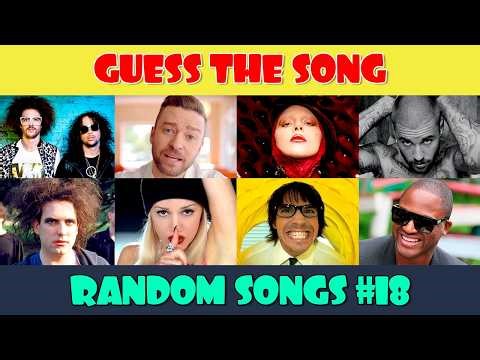 Guess the Song Music Quiz 🎶 50 Random Songs (Part 18)