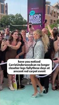 have you noticed CarrieUnderwoodcan no longer closeher legs fullythese days at arecent #celebrity