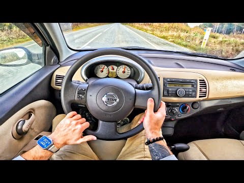 2007 Nissan Micra 1.4 АT - POV TEST DRIVE