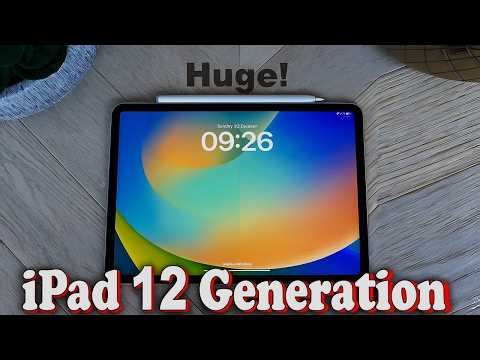 iPad 12 CONFIRMED: Apple's Biggest Upgrade Yet?