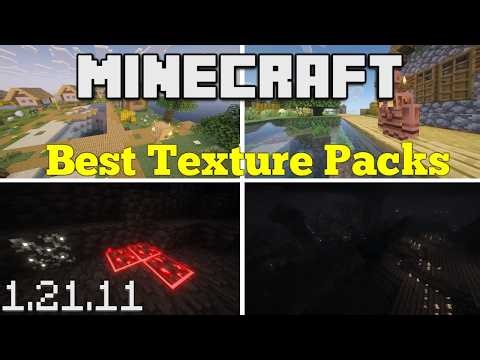Top 5 BEST Texture Packs for Minecraft 1.21.11 Vanilla!