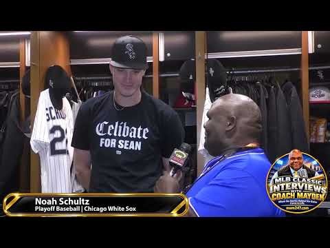 Playoff Baseball Chicago White Sox | Noah Schultz & Coach Mayden