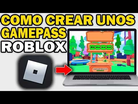 Cómo Crear un Game Pass en Roblox 🎮 Fácil y Rápido (2026)