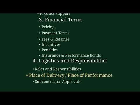 How to Write a Project Contract: Major Contents & Key Terms