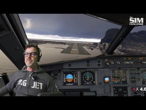 SIM CHALLENGE: AGP/LEMG to GIB/LXGB