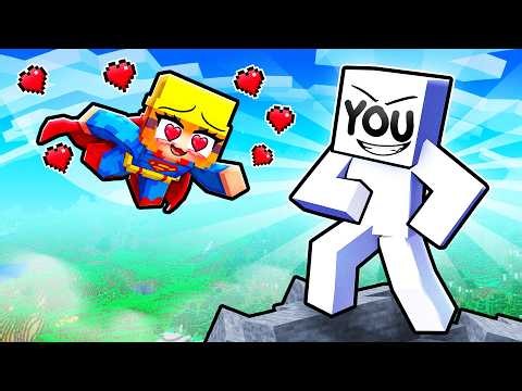 YOU Rizz Your SECRET SUPERHERO CRUSH in Minecraft!