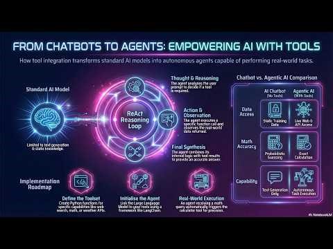 How to Build AI Agents with Tools: LangChain Tutorial (Calculator, Search, Weather) #aiagents #llm