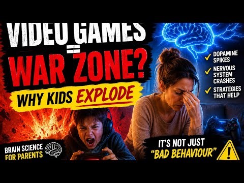 Why Kids EXPLODE When Video Games End 🎮🧠