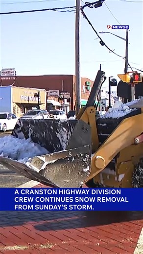 Crews in Cranston are still cleaning up from Sunday's snowstorm. We'll have an update on the efforts in other local communities coming up today at 4. https://www.wpri.com/news/local-news/providence/snow-causes-issues-near-providence-elementary-school/ | WPRI 12