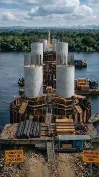 Complete Bridge Construction Process | Foundation to Finished StructureComplete Bridge Process