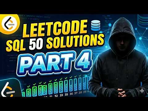 Leetcode SQL 50 Solutions | Part 4 | Anuj Majumdar ft. Morning noise