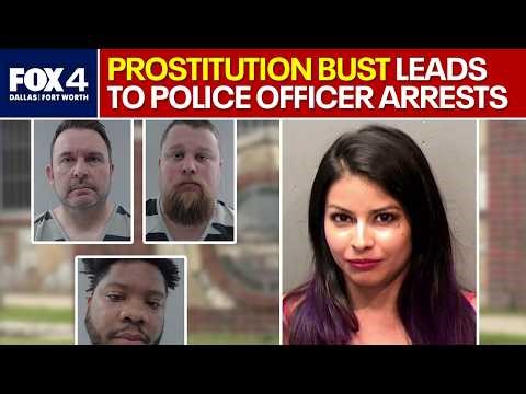 Godley police officers arrested in prostitution bust