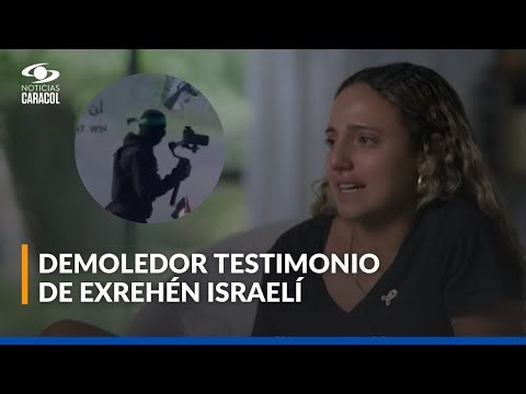 Exrehén israelí narra entre lágrimas las atrocidades que le tocó vivir en manos de Hamás