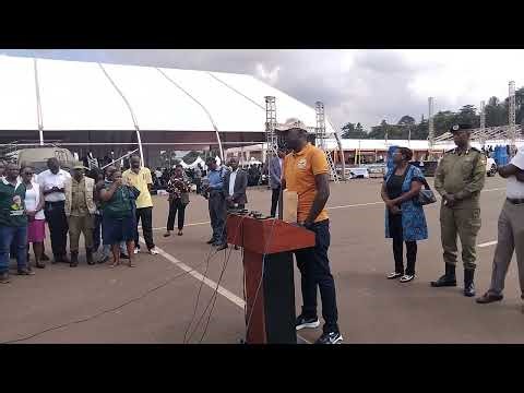 Press meeting at kololo