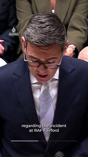 UK PM says RAF base incidents 'likely coordinated' by Iran