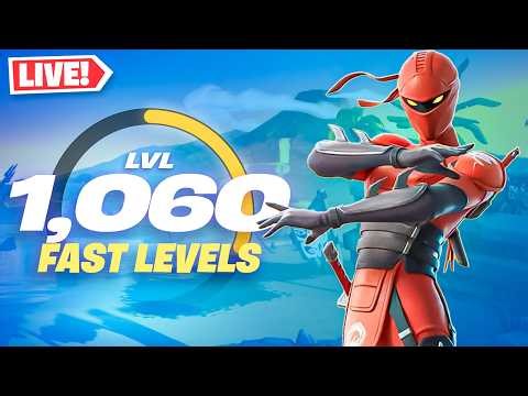 🔴LIVE - Level 1,060+ in Fortnite SEASON 2! HUGE NEW UPDATE TODAY!