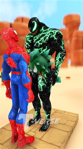 Spiderman VS 999 LVL Boss Can Spiderman Defeat Hulk & Venom Sahur Help Spiderman