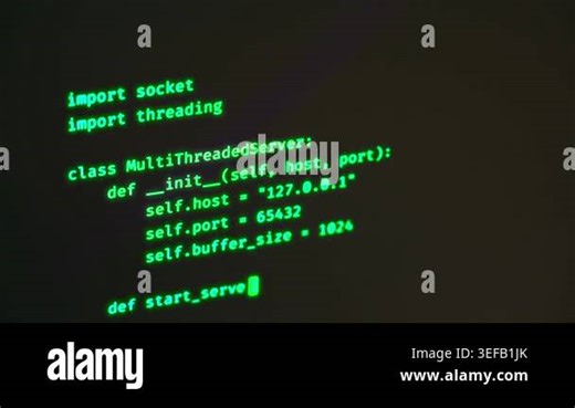 Programming computer code on screen in software development process Stock Video Footage - Alamy