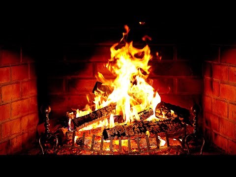 🔥 Fireplace 4K (12 HOURS). Cozy Fireplace with Burning Logs and Crackling Fire Sounds