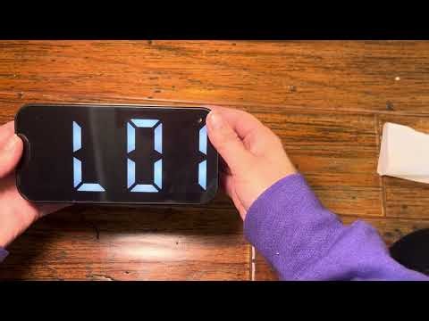 Colorful loud alarm clock review