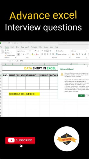 Excel Data Entry Pro Tips: Speed Up Your Work by 10x!