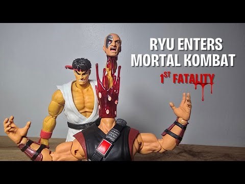 Ryu VS Kano | Street Fighter vs Mortal Kombat | Epic Fatality