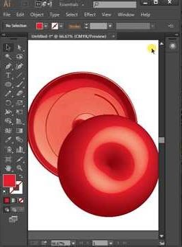 How to create 3d in Illustrator | Create a circular pattern on plate in Illustrator