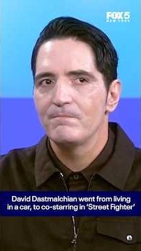 David Dastmalchian went from living in a car, to co-starring in 'Street Fighter'