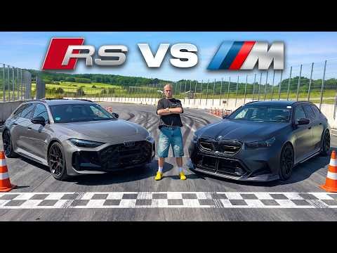 NEW AUDI RS5 vs. BMW M5 G99! (Battle of the Boats)