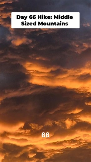 Day 66 "Sunset 6k walk" WRM (WalkRunMan), The impossible 114 day 5,6k running challenge