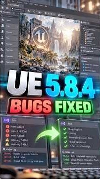 Unreal Engine 5.8.4 Just Fixed These ANNOYING Bugs! #unrealengine #gamedev #ue5