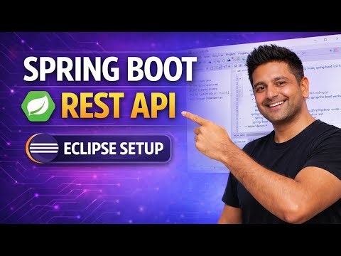 Spring Boot Rest API Setup | Eclipse IDE | How to Setup 