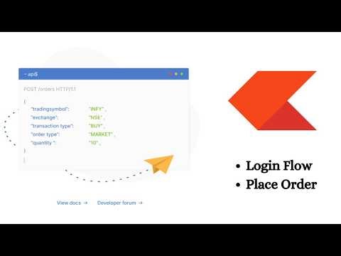 Zerodha Python Login and Order Placement | 2026