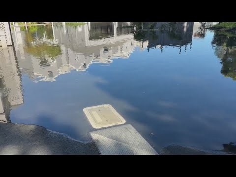 Tidal flooding continues in parts of Bay Area