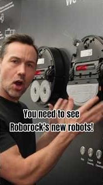 I just saw Roborock's new Saros 20 robot vac at CES 2026 in Las Vegas #Roborock #Saros20