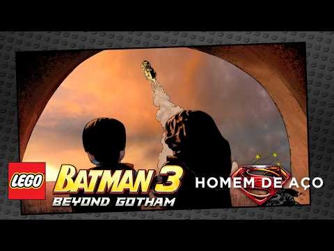Tiramos o Super-Homem de Krypton!!! | LEGO Batman 3: Beyond Gotham / Homem de Aço