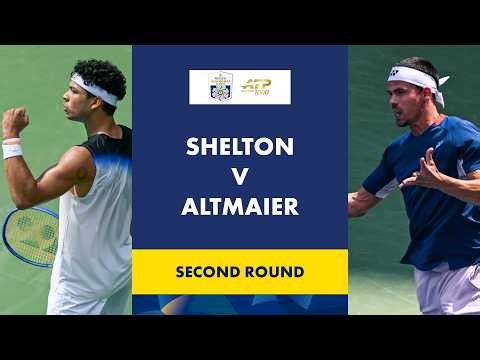 Ben Shelton vs Daniel Altmaier Highlights | Rolex Shanghai Masters 2026
