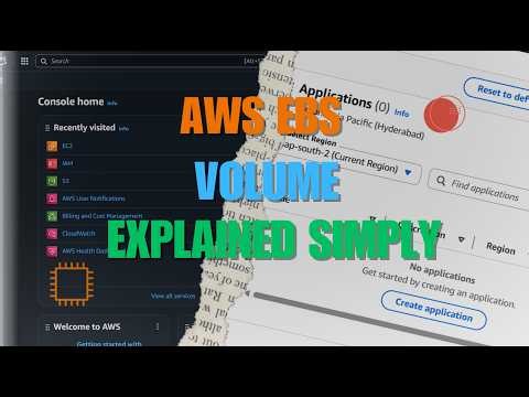 AWS EBS VOLUME | Explained Simply | #bucketflow #coding #aws