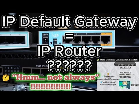Is Default Gateway Always a Router? Not Really. It’s About Function, Not Numbers