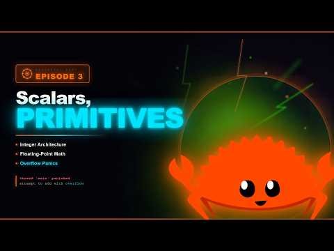How Rust Primitives Actually Fit in Memory : Rust tutorial for beginners [Ep-03]
