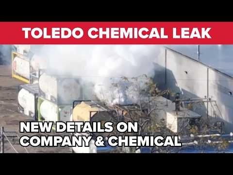 Details about chemical released from Toledo terminal, history of parent company's safety violations