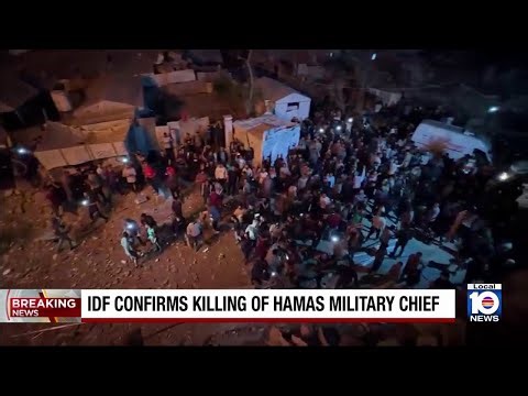 IDF confirms killing of Hamas military chief