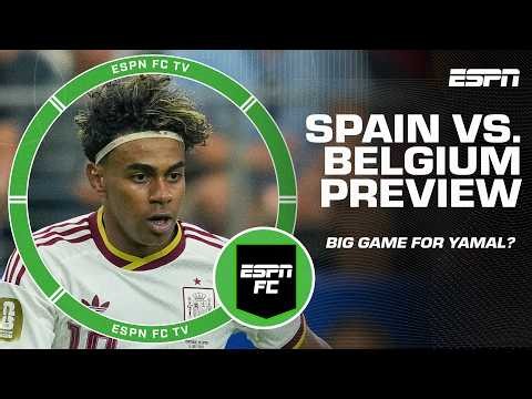 Lamine Yamal says his 'big game in the World Cup is coming' ahead of Spain vs. Belgium 🍿 | ESPN FC