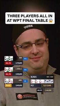 This RARELY Happens in Poker 😳 #poker #casino #pokerhands