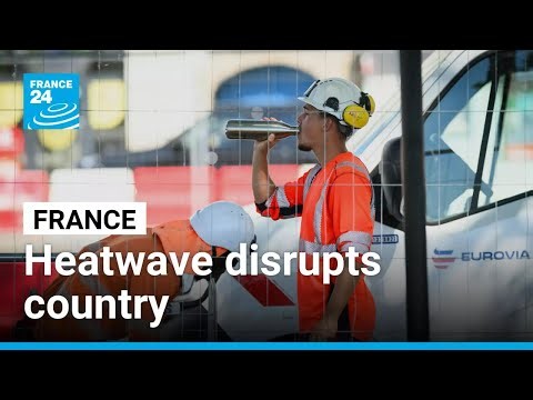 France struggles to deal with new heatwave amid punishing temperatures • FRANCE 24 English